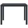 Mesa de comedor de jardín Antracita 100 x 100 x 73 cm en Mesas de jardín | Comprar online en Foru.es