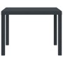 Mesa de comedor de jardín Antracita 100 x 100 x 73 cm en Mesas de jardín | Comprar online en Foru.es