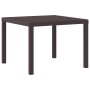 Mesa de comedor de jardín Marrón 100 x 100 x 73 cm en Mesas de jardín | Comprar online en Foru.es