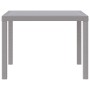 Mesa de comedor de jardín Gris Claro 100 x 100 x 73 cm en Mesas de jardín | Comprar online en Foru.es