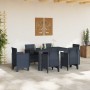 Mesa de comedor de jardín Antracita 150 x 100 x 73 cm en Mesas de jardín | Comprar online en Foru.es