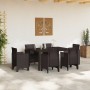 Mesa de comedor de jardín Marrón 150 x 100 x 73 cm en Mesas de jardín | Comprar online en Foru.es