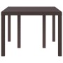 Mesa de comedor de jardín Marrón 150 x 100 x 73 cm en Mesas de jardín | Comprar online en Foru.es