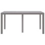 Mesa de comedor de jardín Gris claro 150 x 100 x 73 cm en Mesas de jardín | Comprar online en Foru.es