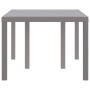 Mesa de comedor de jardín Gris claro 150 x 100 x 73 cm en Mesas de jardín | Comprar online en Foru.es