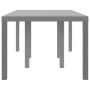 Mesa de comedor de jardín Gris claro 200 x 100 x 73 cm en Mesas de jardín | Comprar online en Foru.es