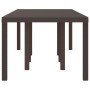Mesa de comedor de jardín Marrón 250 x 100 x 73 cm en Mesas de jardín | Comprar online en Foru.es
