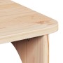 Mesa de Café Natural 80 x 50 x 31 cm Madera maciza de pino en Mesas de centro | Comprar online en Foru.es