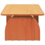 Mesa de Café Marrón cera 80 x 50 x 31 cm Madera maciza de pino en Mesas de centro | Comprar online en Foru.es