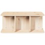 Mesa de Café Natural 80 x 39,5 x 33,5 cm Madera maciza de pino en Mesas de centro | Comprar online en Foru.es