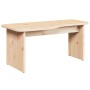 Mesa de Café 2 pcs Natural Madera maciza de pino en Mesas de centro | Comprar online en Foru.es