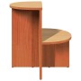 Mesa de Café Marrón cera 50 x 40 x 50 cm Madera maciza de pino en Mesas de centro | Comprar online en Foru.es