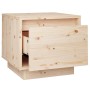 Mesitas de noche 2 uds madera maciza de pino 35x34x32 cm de vidaXL, Mesitas de noche - Ref: Foro24-813396, Precio: 76,64 €, D...