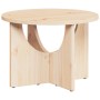 Mesa de Café Natural 50 x 50 x 35 cm Madera maciza de pino en Mesas de centro | Comprar online en Foru.es
