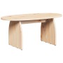 Mesa de Café Marrón 80 x 40 x 35 cm Madera de pino macizo en Mesas de centro | Comprar online en Foru.es