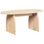 Mesa de Café Marrón 80 x 40 x 35 cm Madera de pino macizo en Mesas de centro | Comprar online en Foru.es