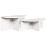 Mesa de Café 2 pcs Madera maciza de pino en Mesas de centro | Comprar online en Foru.es
