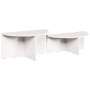 Mesa de Café 2 pcs Madera maciza de pino en Mesas de centro | Comprar online en Foru.es