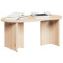 Mesa de Café Natural 80 x 39,5 x 35 cm Madera maciza de Pino en Mesas de centro | Comprar online en Foru.es