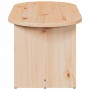 Mesa de Café Natural 80 x 39,5 x 35 cm Madera maciza de Pino en Mesas de centro | Comprar online en Foru.es