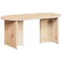 Mesa de Café Natural 80 x 39,5 x 35 cm Madera maciza de Pino en Mesas de centro | Comprar online en Foru.es