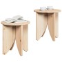 Mesa de Café 2 pcs Natural en Mesas de centro | Comprar online en Foru.es