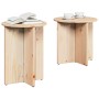 Mesa de Café 2 pcs Natural en Mesas de centro | Comprar online en Foru.es