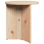 Mesa de Café 2 pcs Natural Madera maciza de Pino en Mesas de centro | Comprar online en Foru.es