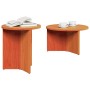 Mesa de Café 2 pcs Marrón cera Madera maciza de Pino en Mesas de centro | Comprar online en Foru.es
