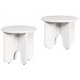 Mesa de Café 2 pcs Madera maciza de Pino en Mesas de centro | Comprar online en Foru.es