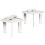 Mesa de Café 2 pcs Madera maciza de Pino en Mesas de centro | Comprar online en Foru.es