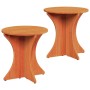 Mesa de Café 2 pcs Marrón cera Madera maciza de pino en Mesas de centro | Comprar online en Foru.es