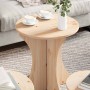 Mesa de Café 3 pcs Natural en Mesas de centro | Comprar online en Foru.es