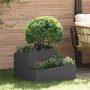 Macetero de Jardín Negro 60 x 60 x 50 cm Acero laminado en frío en Macetas y jardineras | Comprar online en Foru.es