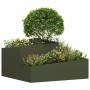 Macetero de Jardín Verde Oliva 80 x 80 x 50 cm en Macetas y jardineras | Comprar online en Foru.es