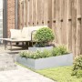 Macetero de Jardín Plateado 100 x 100 x 50 cm Acero Galvanizado en Macetas y jardineras | Comprar online en Foru.es