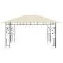 Cenador con mosquitera y tira luz LED crema 4x3x2,73m 180 g/m² de vidaXL, Carpas y cenadores - Ref: Foro24-3070315, Precio: 3...