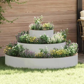 Maceta para Jardín Plateado 120 x 120 x 20 cm Acero inoxidable en Macetas y jardineras | Comprar online en Foru.es