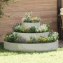 Maceta para Jardín Plateado 120 x 120 x 20 cm Acero Galvanizado en Macetas y jardineras | Comprar online en Foru.es