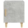 Mesita de noche madera contrachapada gris hormigón de vidaXL, Mesitas de noche - Ref: Foro24-812050, Precio: 38,10 €, Descuen...