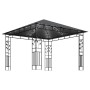 Cenador mosquitera y tira luz LED antracita 3x3x2,73m 180 g/m² de vidaXL, Carpas y cenadores - Ref: Foro24-3070316, Precio: 3...