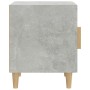 Mesita de noche madera contrachapada gris hormigón de vidaXL, Mesitas de noche - Ref: Foro24-812050, Precio: 38,10 €, Descuen...