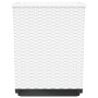 Jardineras 2 unidades polipropileno blanco 30x30x37 cm de vidaXL, Maceteros y jardineras - Ref: Foro24-364183, Precio: 58,88 ...
