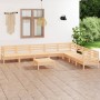 Juego de muebles de jardín 9 piezas madera maciza de pino de vidaXL, Conjuntos de jardín - Ref: Foro24-3083109, Precio: 389,5...