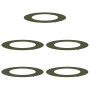 adecuado para Anillos de Árbol Plano 5 pcs Verde oliva en Macetas y jardineras | Comprar online en Foru.es