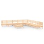 Juego de muebles de jardín 10 piezas madera maciza de pino de vidaXL, Conjuntos de jardín - Ref: Foro24-3083119, Precio: 431,...