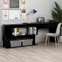 Escritorio de esquina madera contrachapada negro 200x50x76 cm de vidaXL, Escritorios - Ref: Foro24-801099, Precio: 95,49 €, D...