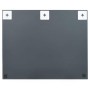 Espejo de pared sin marco con luces LED rectangular de vidrio en Espejos | Comprar online en Foru.es