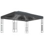 Cenador con tira de luces LED 3x4 m tela gris antracita de vidaXL, Carpas y cenadores - Ref: Foro24-3070329, Precio: 226,20 €...
