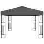 Cenador con tira de luces LED 3x4 m tela gris antracita de vidaXL, Carpas y cenadores - Ref: Foro24-3070329, Precio: 226,20 €...